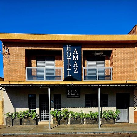 Hotel Amaz ريبيراو بريتو المظهر الخارجي الصورة